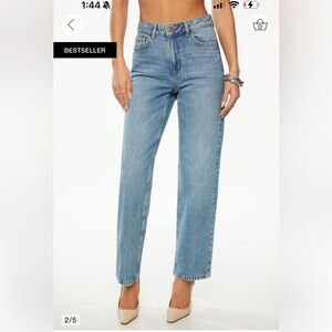 DYNAMITE DENIM - Justina straight leg jeans
